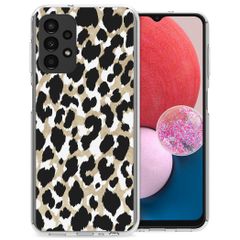 imoshion Design hoesje Samsung Galaxy A13 (4G) - Luipaard / Zwart