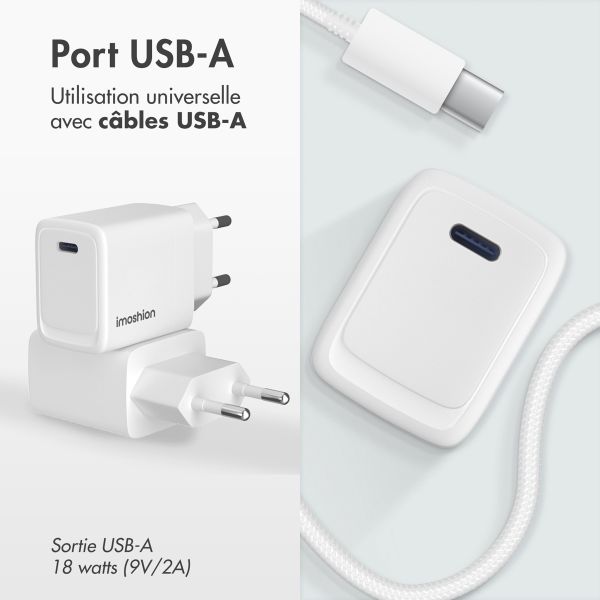imoshion Wall Charger 20 Watt | USB-C - Wit
