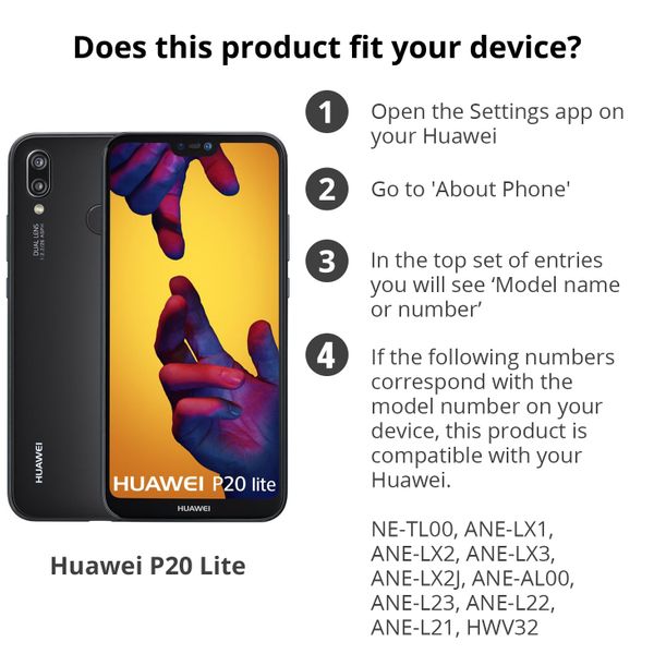 Accezz Clear Backcover Huawei P20 Lite - Transparant