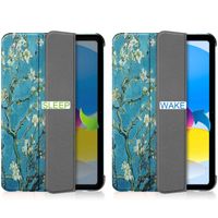 imoshion Design Trifold Bookcase Apple iPad 11 (2025) 11 inch A16 / iPad 10 (2022) 10.9 inch - Green Plant