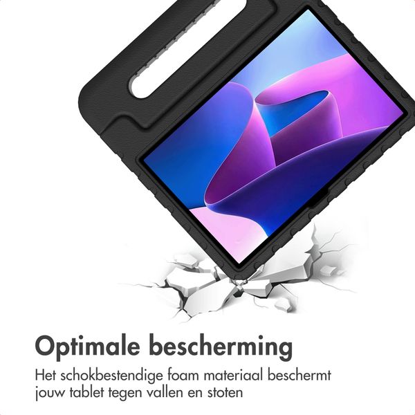 imoshion Kidsproof Backcover met handvat Lenovo Tab M10 (3rd gen) - Zwart