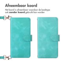 imoshion Bookcase met koord iPhone 15 - Turquoise