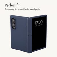 imoshion Colour Back Cover with Stand Samsung Galaxy Z Fold 8 - Dark Blue