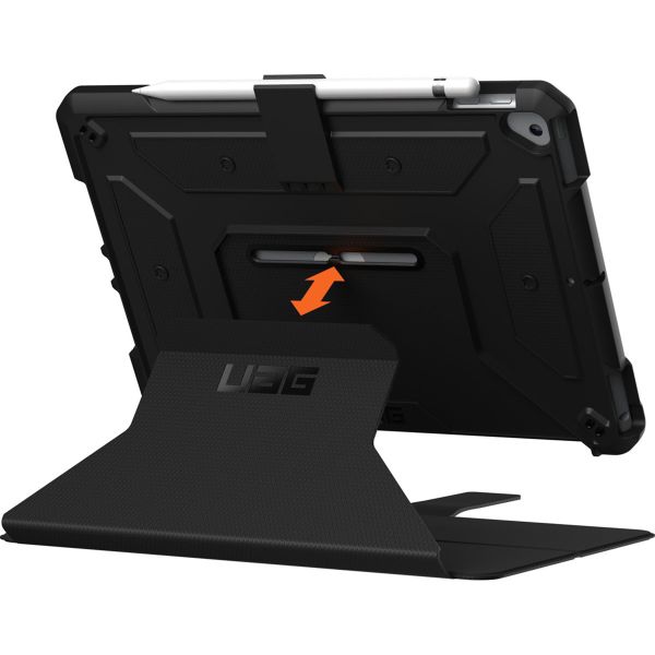UAG Metropolis Bookcase Apple iPad 9 (2021) 10.2 inch / iPad 8 (2020) 10.2 inch / iPad 7 (2019) 10.2 inch - Zwart
