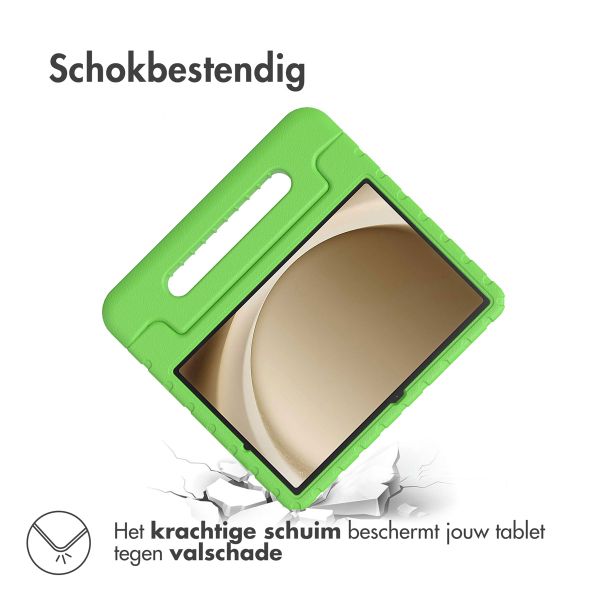 imoshion Kidsproof Backcover met handvat Samsung Galaxy Tab A9 Plus - Groen