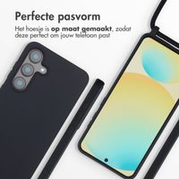 imoshion Siliconen hoesje met koord Samsung Galaxy S25 FE - Zwart