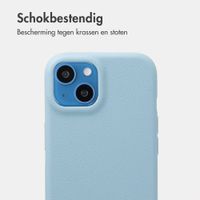 imoshion Texture Backcover Apple iPhone 14 / 13 - Lichtblauw