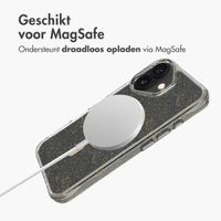 imoshion Clear Glitter Backcover met MagSafe Apple iPhone 16 - Goud
