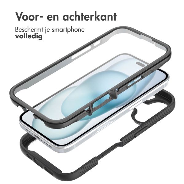 imoshion 360° Full Protective Case Apple iPhone 16 - Zwart