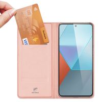 Dux Ducis Slim Softcase Booktype Xiaomi Redmi Note 13 Pro (5G) / Poco X6 - Rosé Goud