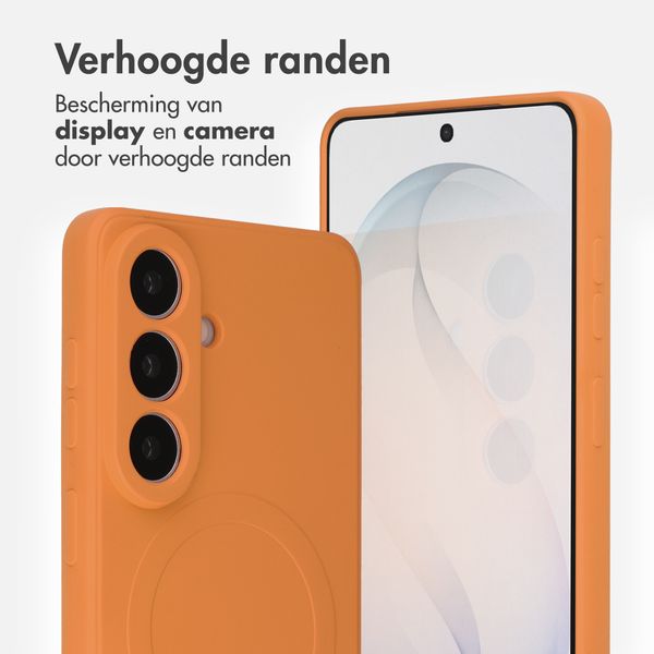imoshion Color Backcover met MagSafe Samsung Galaxy S26 - Oranje