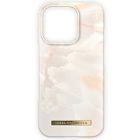 iDeal of Sweden Fashion Backcover Apple iPhone 16 Pro - Rose Pearl Marble