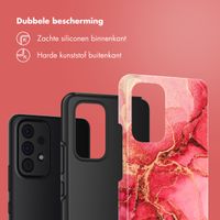 Selencia Vivid Backcover Samsung Galaxy A53 - Rosy Marble