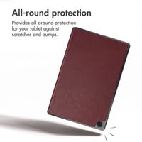 imoshion Trifold Book Case Samsung Galaxy Tab A11 Plus - Bordeaux