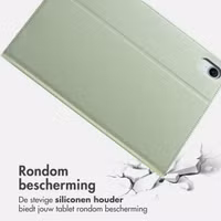 Accezz Classic Tablet Case Apple iPad Mini 7 (2024) / iPad Mini 6 (2021) - Groen