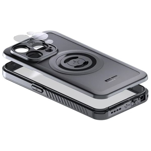 SP Connect Xtreme Series - Telefoonhoes Apple iPhone 15 Pro - Zwart