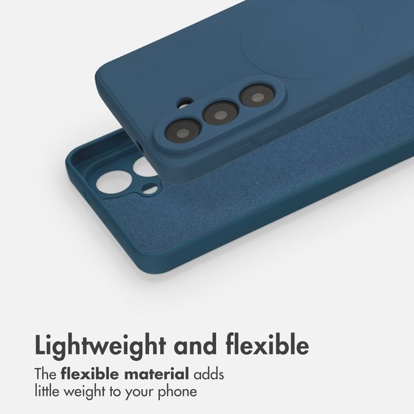 imoshion Colour Back Cover with MagSafe Samsung Galaxy S26 Plus - Dark Blue