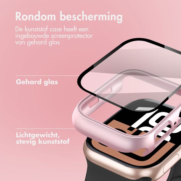 imoshion Full Cover Hardcase Apple Watch 10 / 11 - 42 mm - Rose Gold