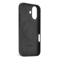 Decoded Leather Backcover MagSafe Apple iPhone 16 - Zwart