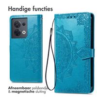 imoshion Mandala Bookcase OnePlus Nord CE 2 5G - Turquoise