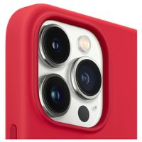 Apple Silicone Backcover MagSafe Apple iPhone 13 Pro Max - (Product) Red