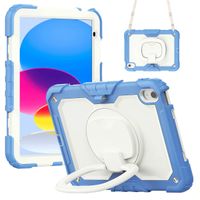 imoshion Rugged Kidsproof Back Cover Apple iPad 11 (2025) 11 inch A16 / iPad 10 (2022) 10.9 inch - Blue