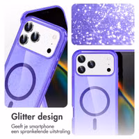 imoshion Sparkle Backcover met MagSafe Apple iPhone 17 Pro Max - Paars