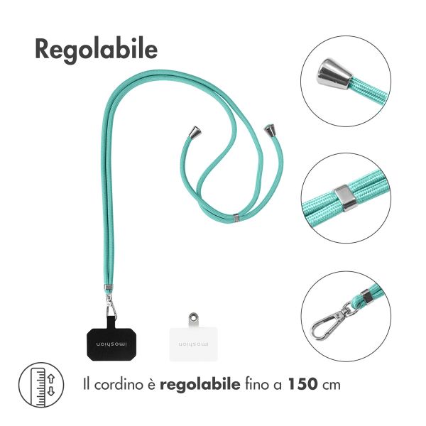 imoshion Universeel telefoonkoord - Turquoise