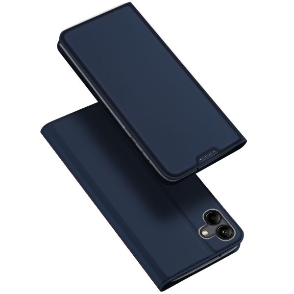 Dux Ducis Slim Softcase Bookcase Samsung Galaxy A04 - Donkerblauw