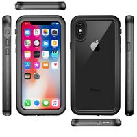 Redpepper Dot Plus Waterproof Backcover Apple iPhone Xs / X - Zwart