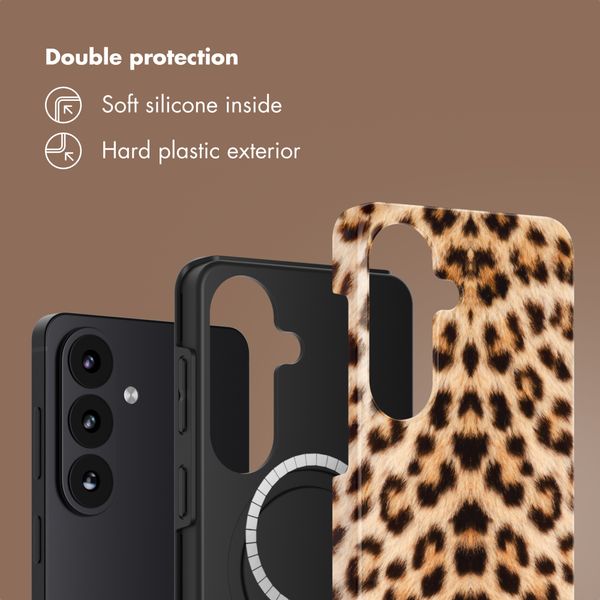 Selencia Vivid Back Cover with MagSafe Samsung Galaxy S26 - Wild Leo