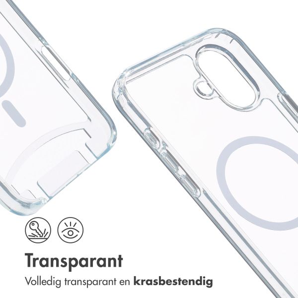 imoshion MagSafe Backcover met afneembaar koord iPhone 16 Plus - Transparant