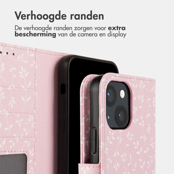 imoshion Design Bookcase Apple iPhone 13 - Pink Bazaar Flowers