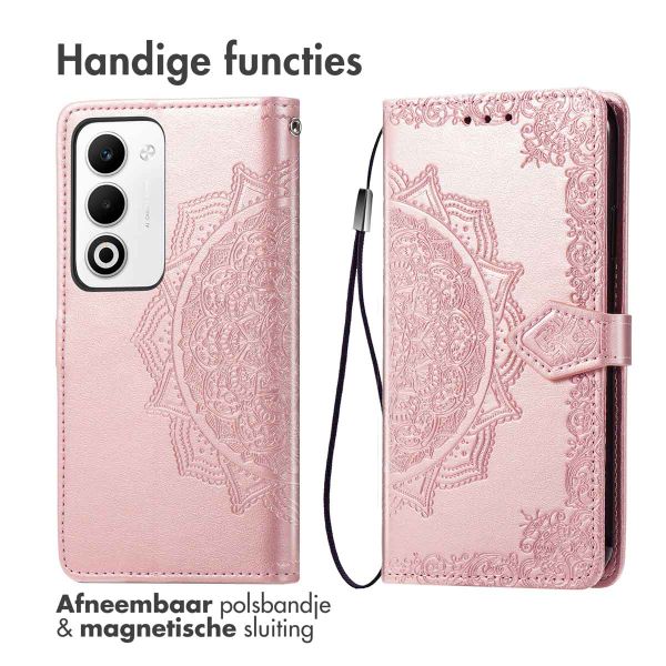 imoshion Mandala Bookcase Oppo A5 5G (2025) - Rosé Goud