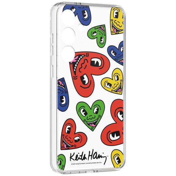 Samsung Originele Keith Haring Heart Plate Galaxy S24 - Red