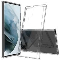 Accezz Xtreme Impact Backcover Samsung Galaxy S22 Ultra - Transparant