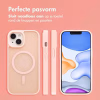 imoshion Color Guard Backcover met MagSafe Apple iPhone 15 - Lichtroze