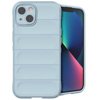 imoshion EasyGrip Backcover iPhone 13 - Lichtblauw