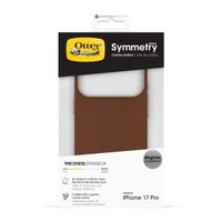 OtterBox Symmetry Cactus leren Backcover met MagSafe Apple iPhone 17 Pro - Desert Sadle