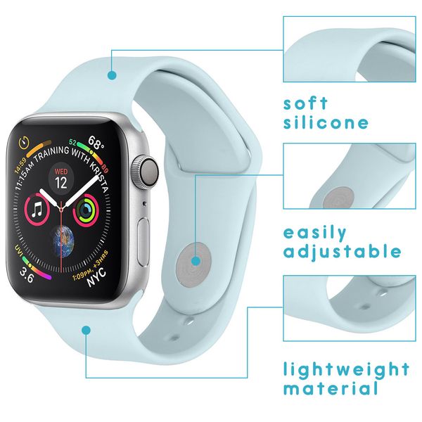 imoshion Siliconen bandje Multipack Apple Watch Series 1-9 / SE -38/40/41 mm