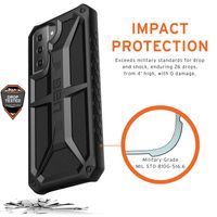 UAG Monarch Backcover Samsung Galaxy S21 Plus - Zwart