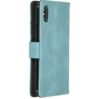 imoshion Luxe Bookcase iPhone Xs / X - Lichtblauw