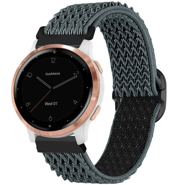 imoshion Elastisch nylonbandje  - Universeel 18 mm aansluiting - Lichtgrijs