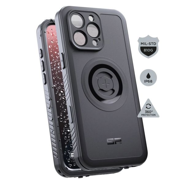 SP Connect Xtreme Series - Telefoonhoes iPhone 16 Pro Max - Zwart