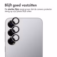 imoshion 2 Pack Camera lens protector Samsung Galaxy S25 - Silver Shadow