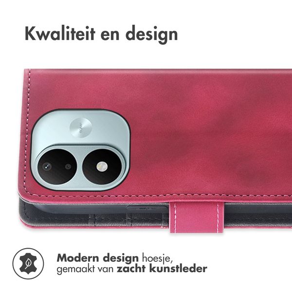 imoshion Bookcase met koord Xiaomi Redmi Note 17 (5G) - Rood