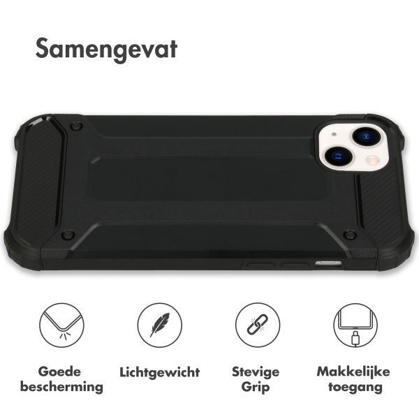 imoshion Rugged Xtreme Backcover iPhone 14 Plus - Zwart