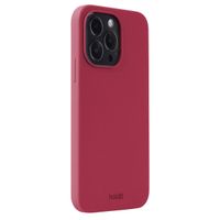 Holdit Silicone Case iPhone 15 Pro Max - Red Velvet