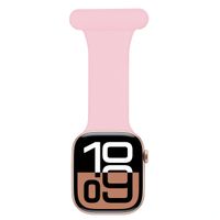 imoshion Verpleegkundige siliconenband Apple Watch Series 1 t/m 9 / SE (38/40/41 mm) | Series 10 (42 mm) - Roze