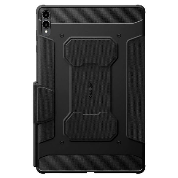 Spigen Rugged Armor Pro Bookcase Samsung Galaxy Tab S11 Ultra - Zwart